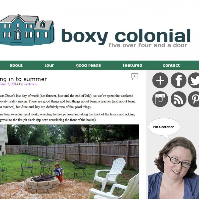 New look for Boxy Colonial