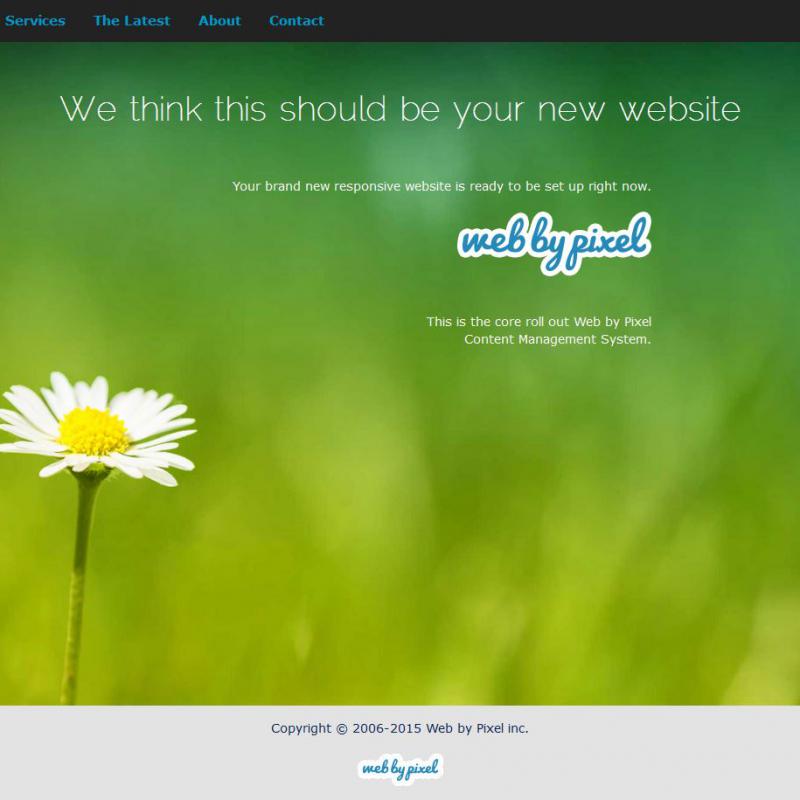 Web by Pixel core roll out Content Management System