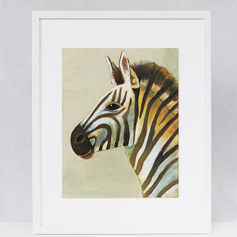 Zebra / acrylic