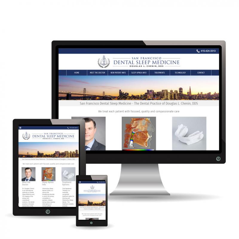 New website for San Francisco Dental Sleep Medicine